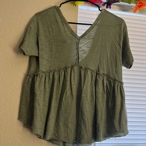 Open back summer top